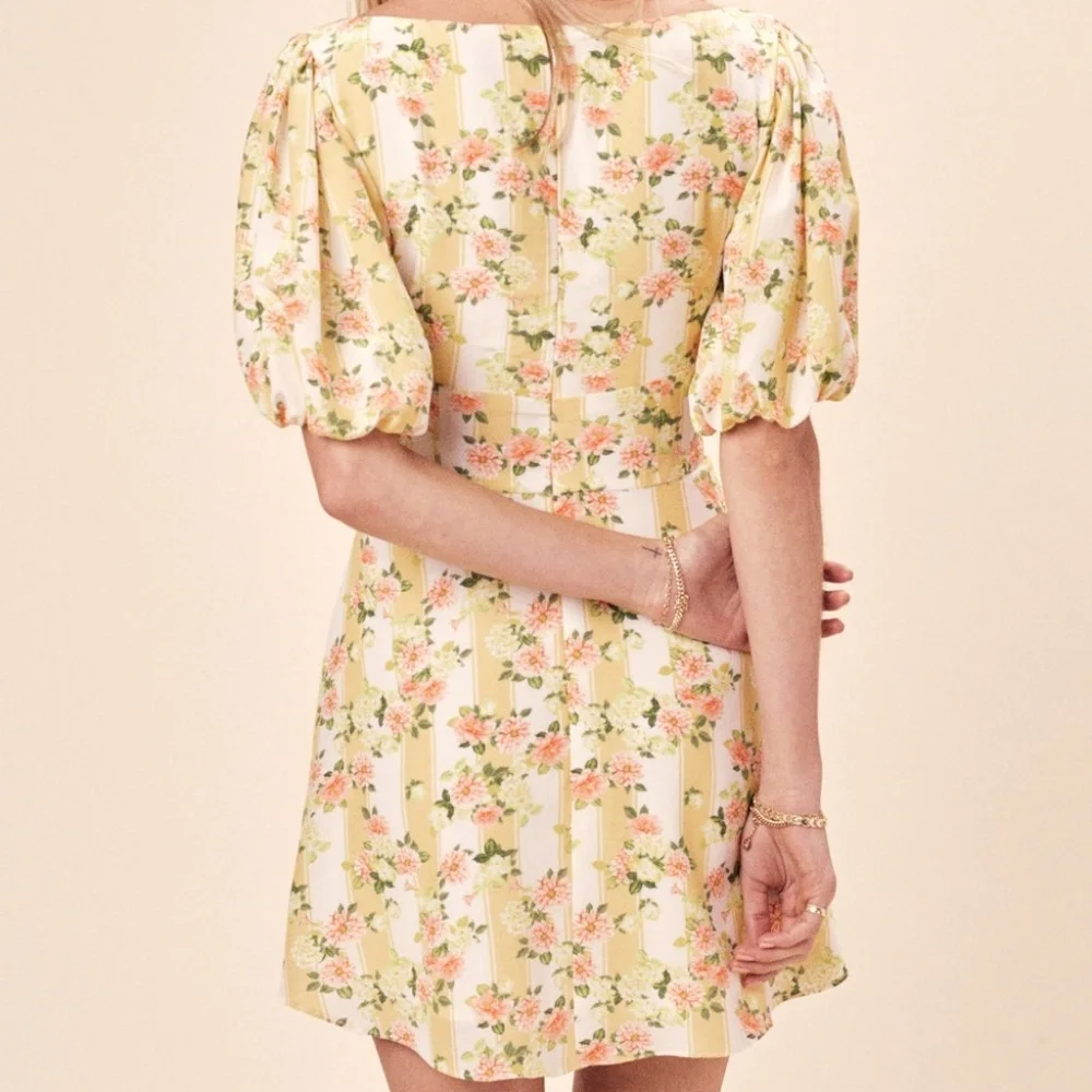 🍒NWOT🍒 FOR LOVE & LEMONS MINI DRESS XS - Picture 9 of 9